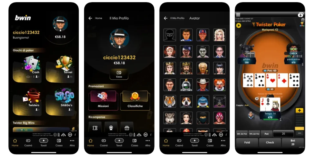 Bwin poker app