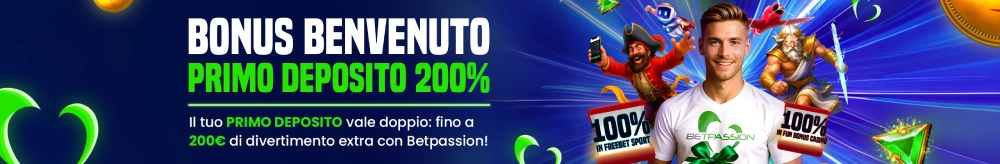 Bonus benvenuto Betpassion.it